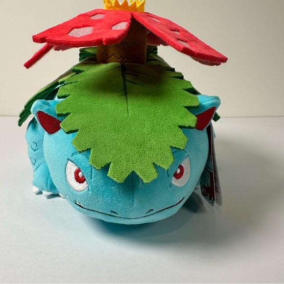 Pokemon Other - Pokemon Venusaur Plush - Green, Red, Blue